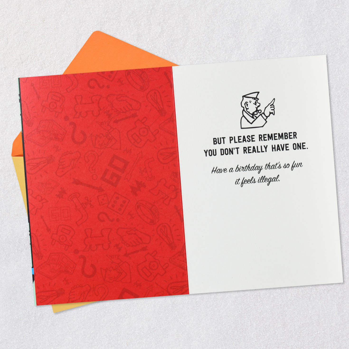 Hasbro® Monopoly® Get Out of Jail Free Funny Birthday Card for only USD 2.99 | Hallmark