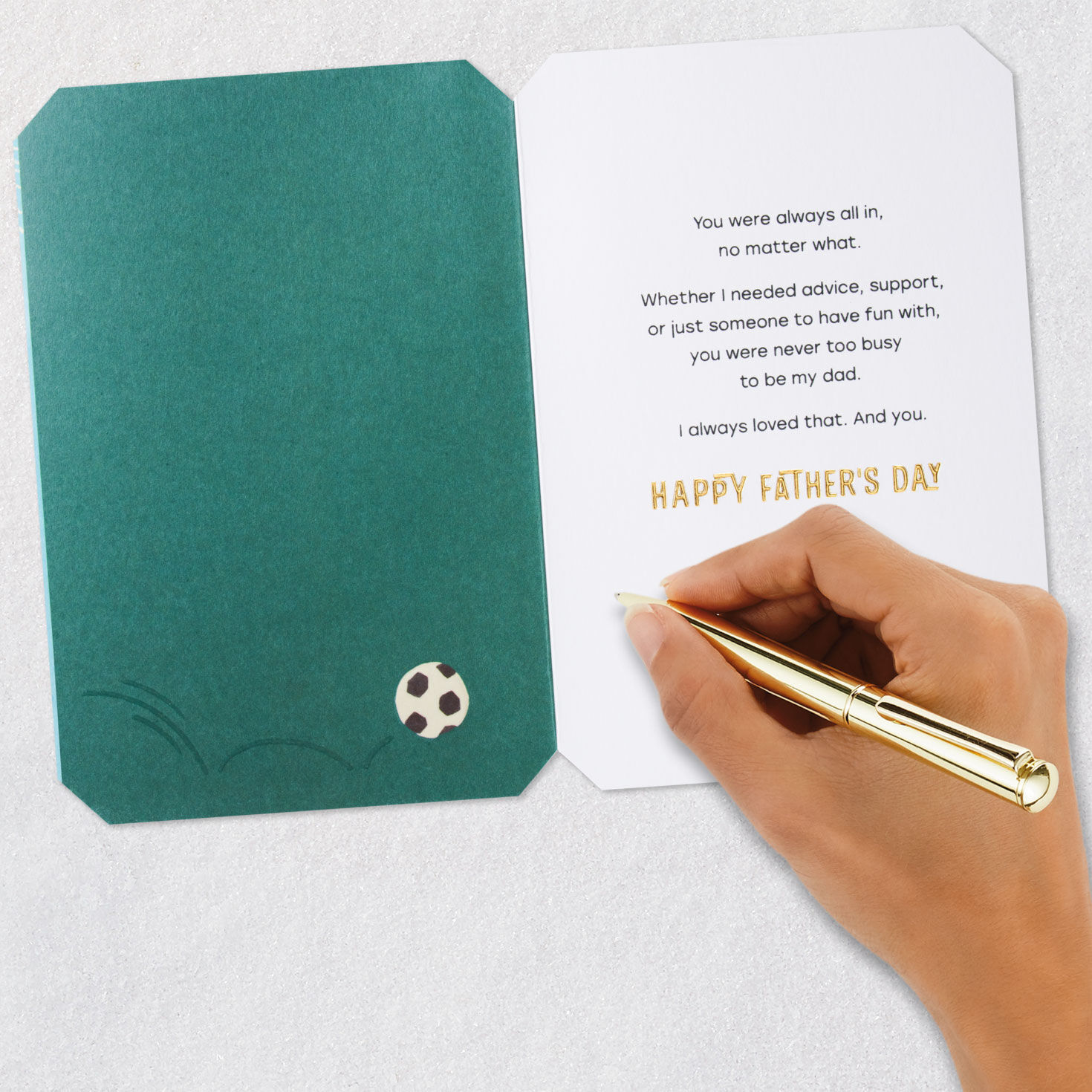 You Always Made Time for Me Father's Day Card for Dad, , large image number 6