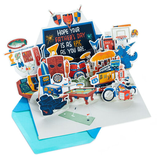 You're the Best Pop-Up Father's Day Card for Dad, 