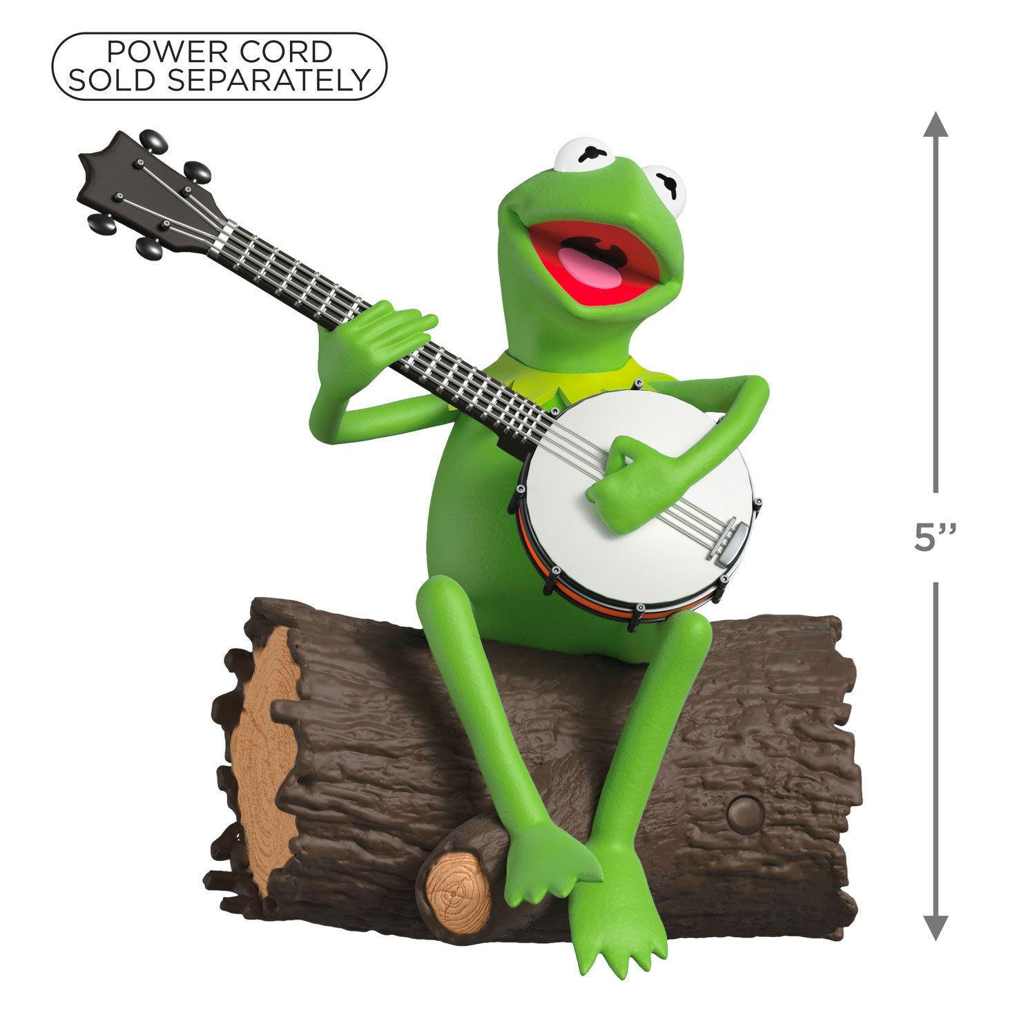 Kermit Playing Banjo Keepsake Ornament  image number 3