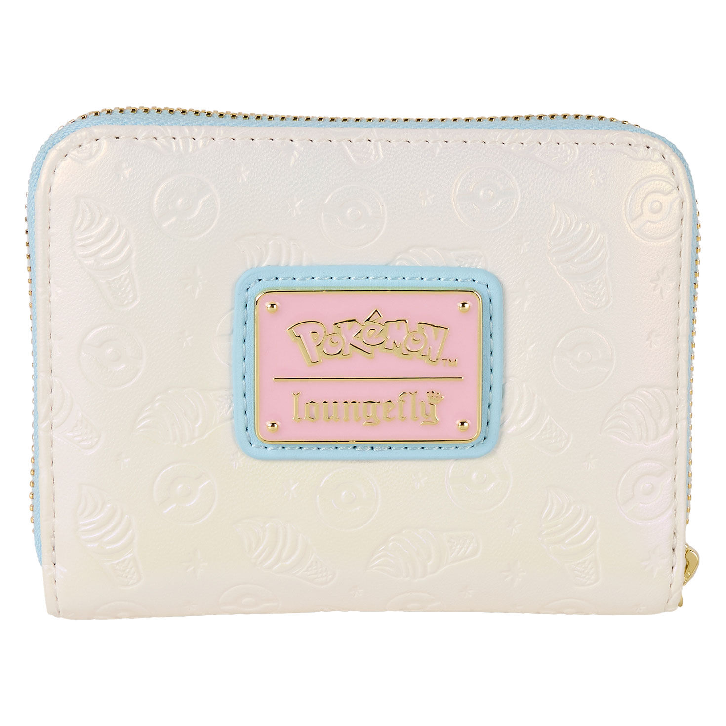 Pokemon Pikachu Iridescent Zip Wallet back image number 2