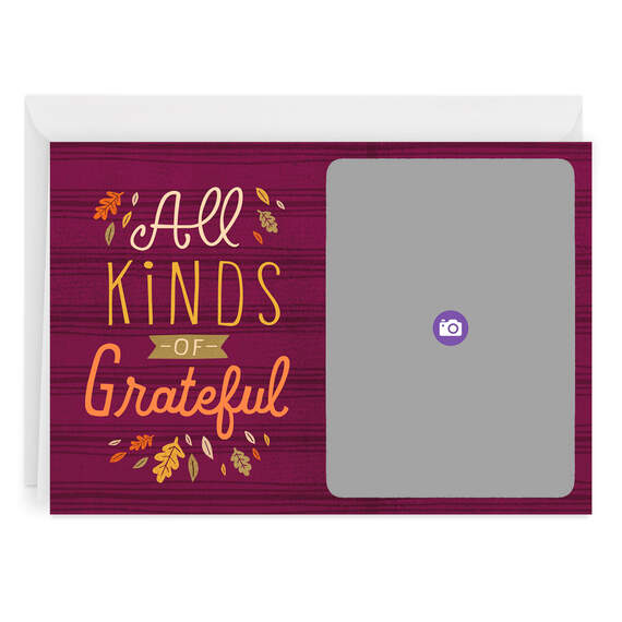Personalized All Kinds of Grateful Photo Card, , large image number 6