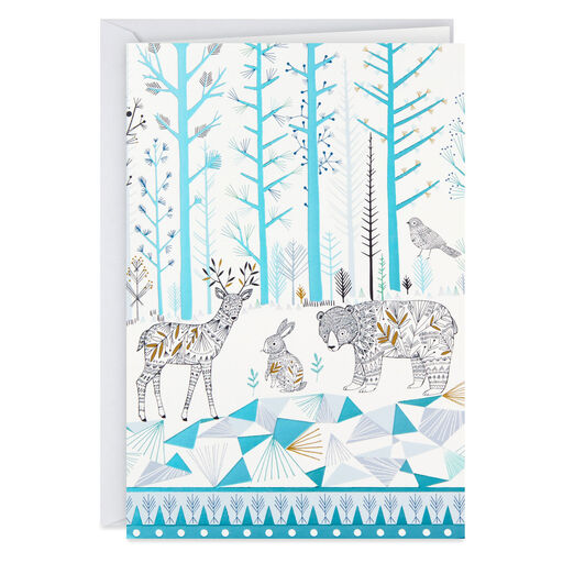 UNICEF Woodland Animals Christmas Cards, Box of 12, 