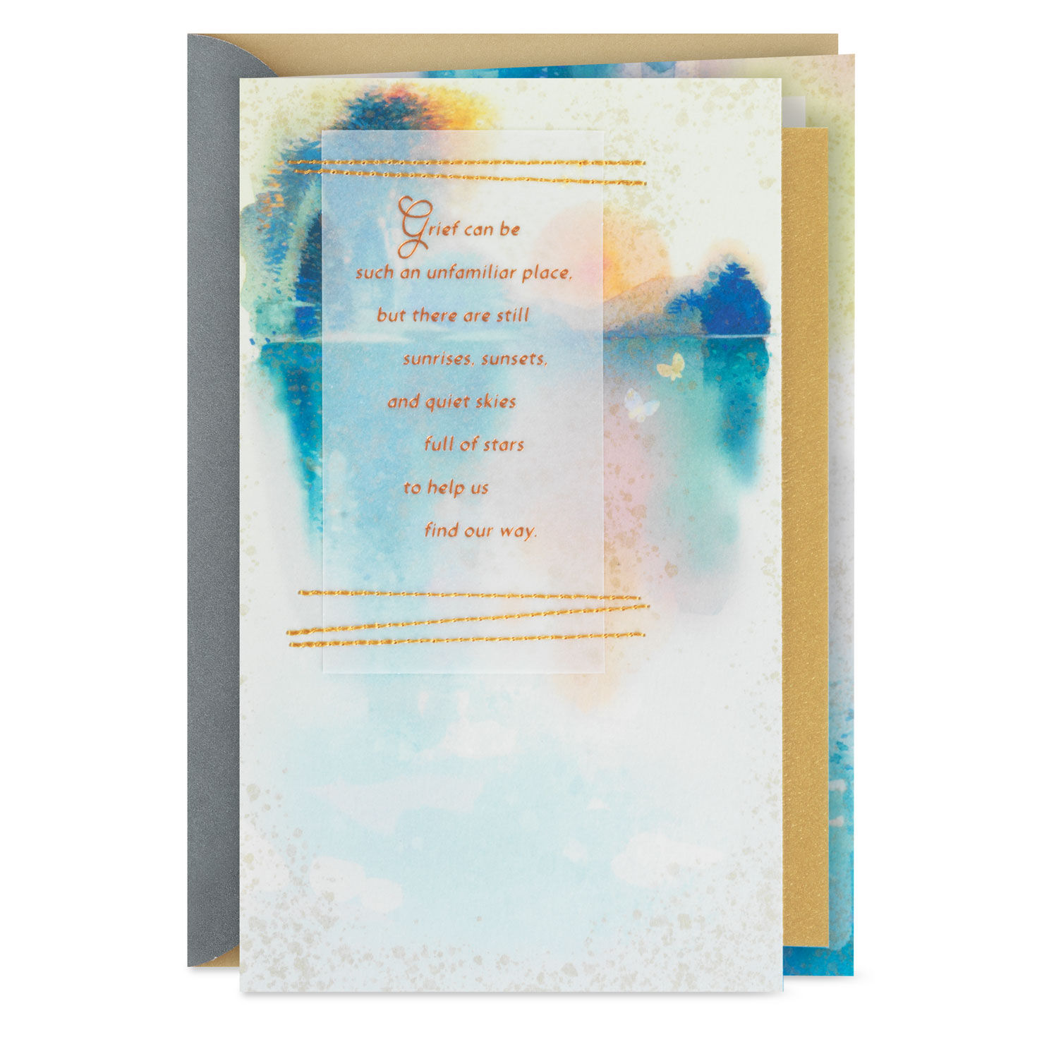 Wishing You Peace and Healing Sympathy Card