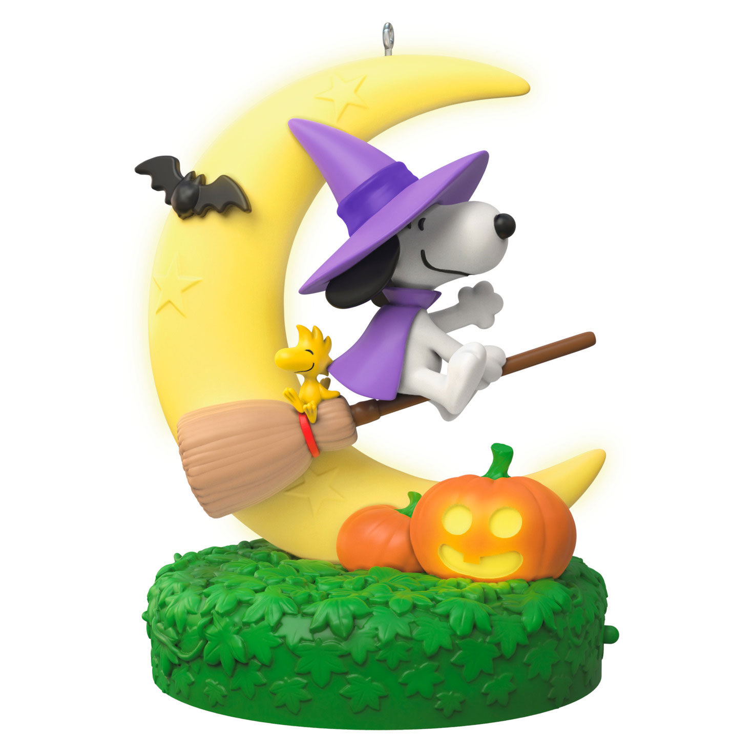 The Peanuts® Gang Snoopy's Moonlit Mischief Musical Ornament With Light