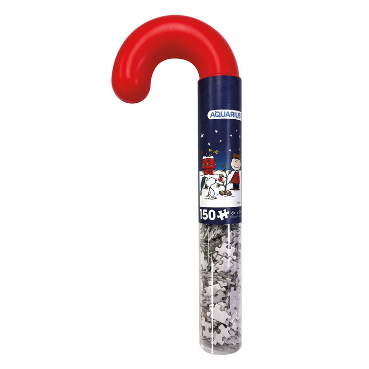 Aquarius Charlie Brown Candy Cane 150-Piece Jigsaw Puzzle