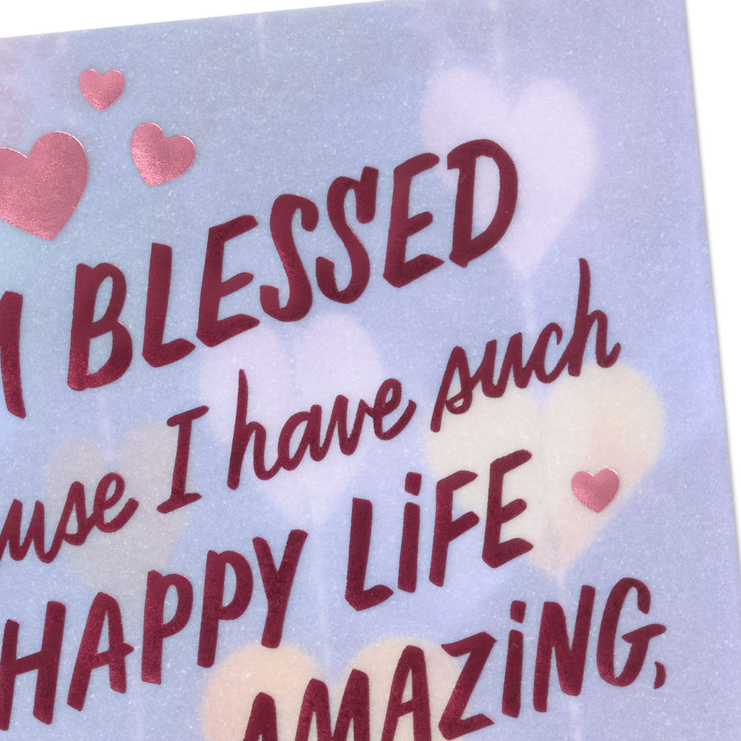 Blessed With a Happy Life and Amazing Wife Valentine's Day Card for only USD 6.99 | Hallmark