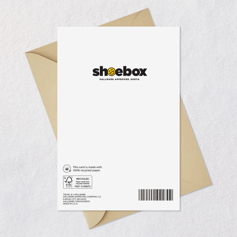 Sweet Potato and Butter Funny Thanksgiving Card Card Back with Envelope image number 7