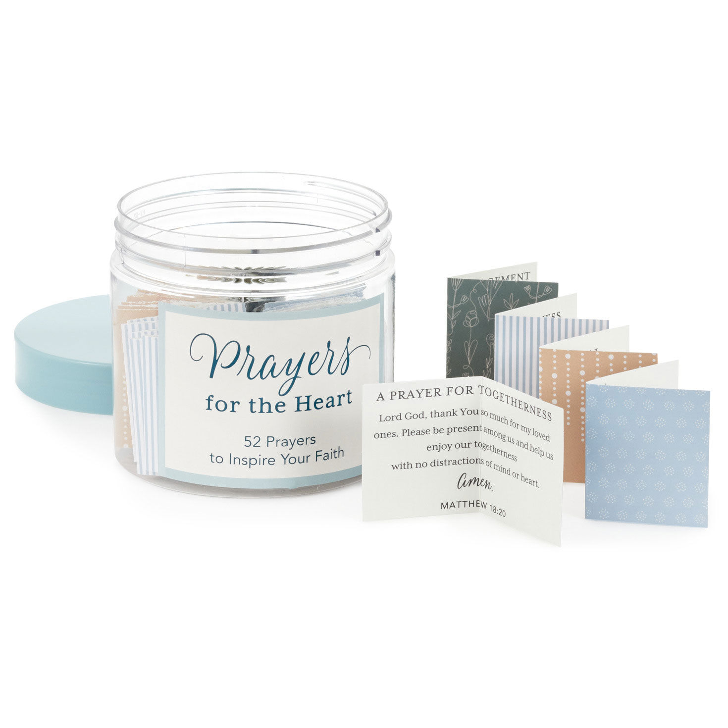 DaySpring Prayers for the Heart Jar With 52 Prayer Cards, , large image number 2