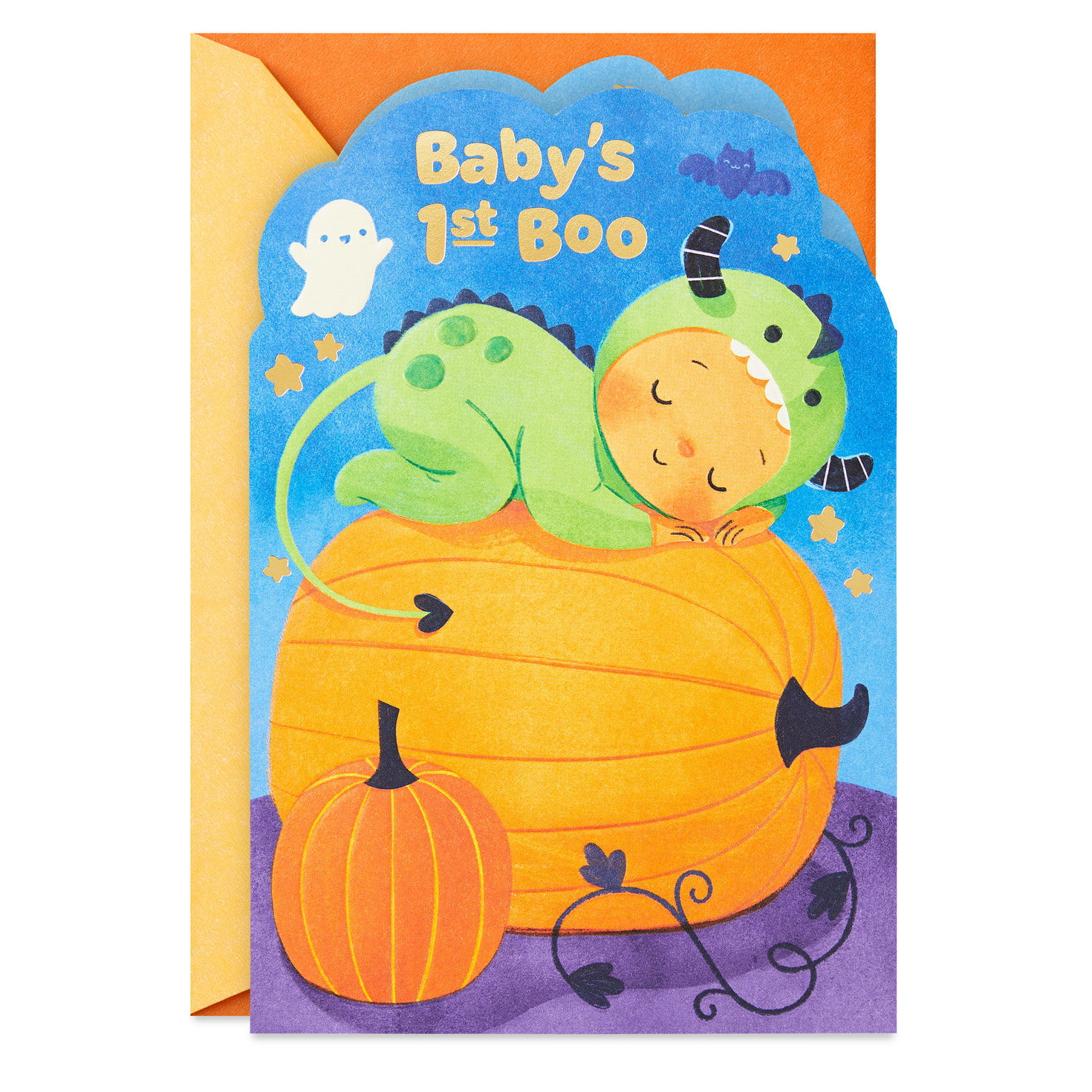 Little Green Monster First Halloween Card for Boy for only USD 3.99 | Hallmark