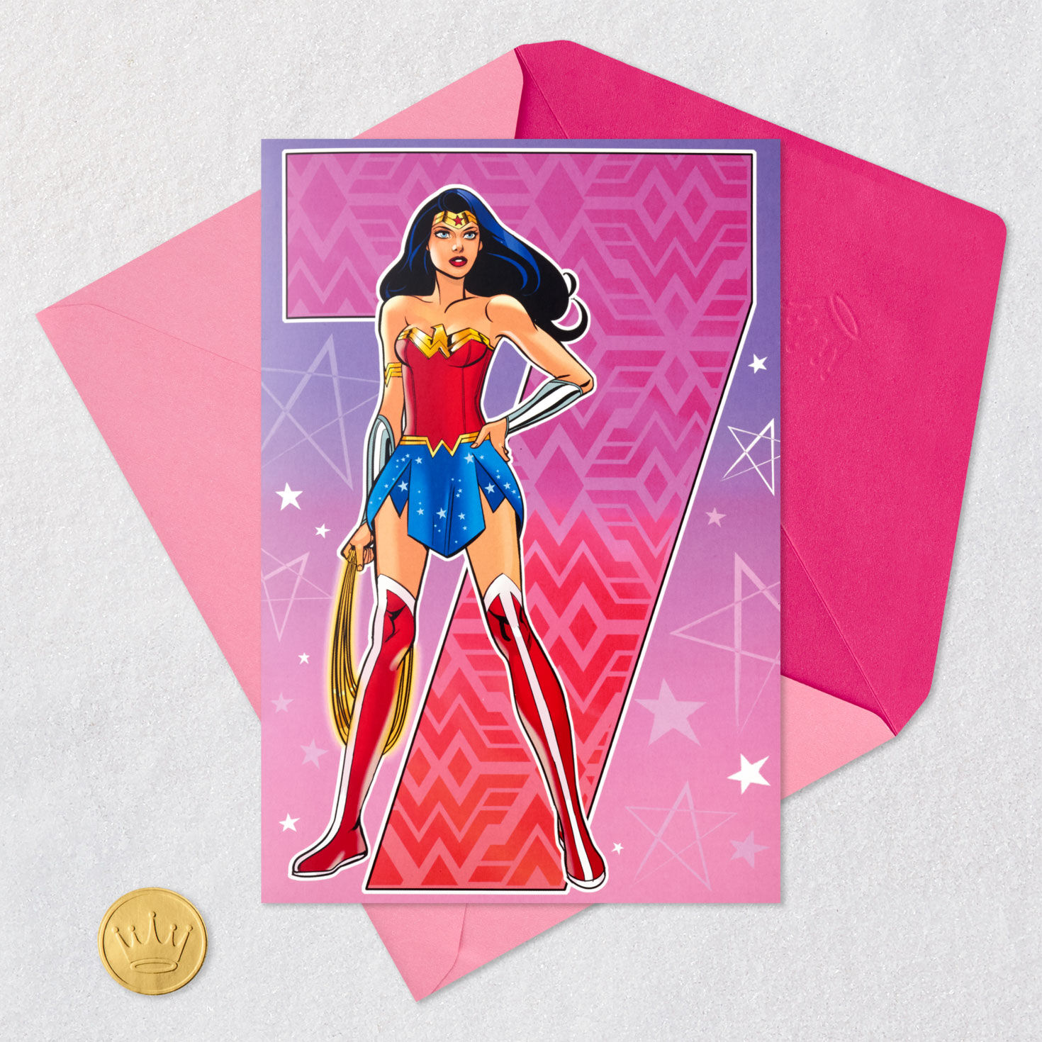 DC™ Wonder Woman™ You're Extraordinary Musical 7th Birthday Card for only USD 5.99 | Hallmark