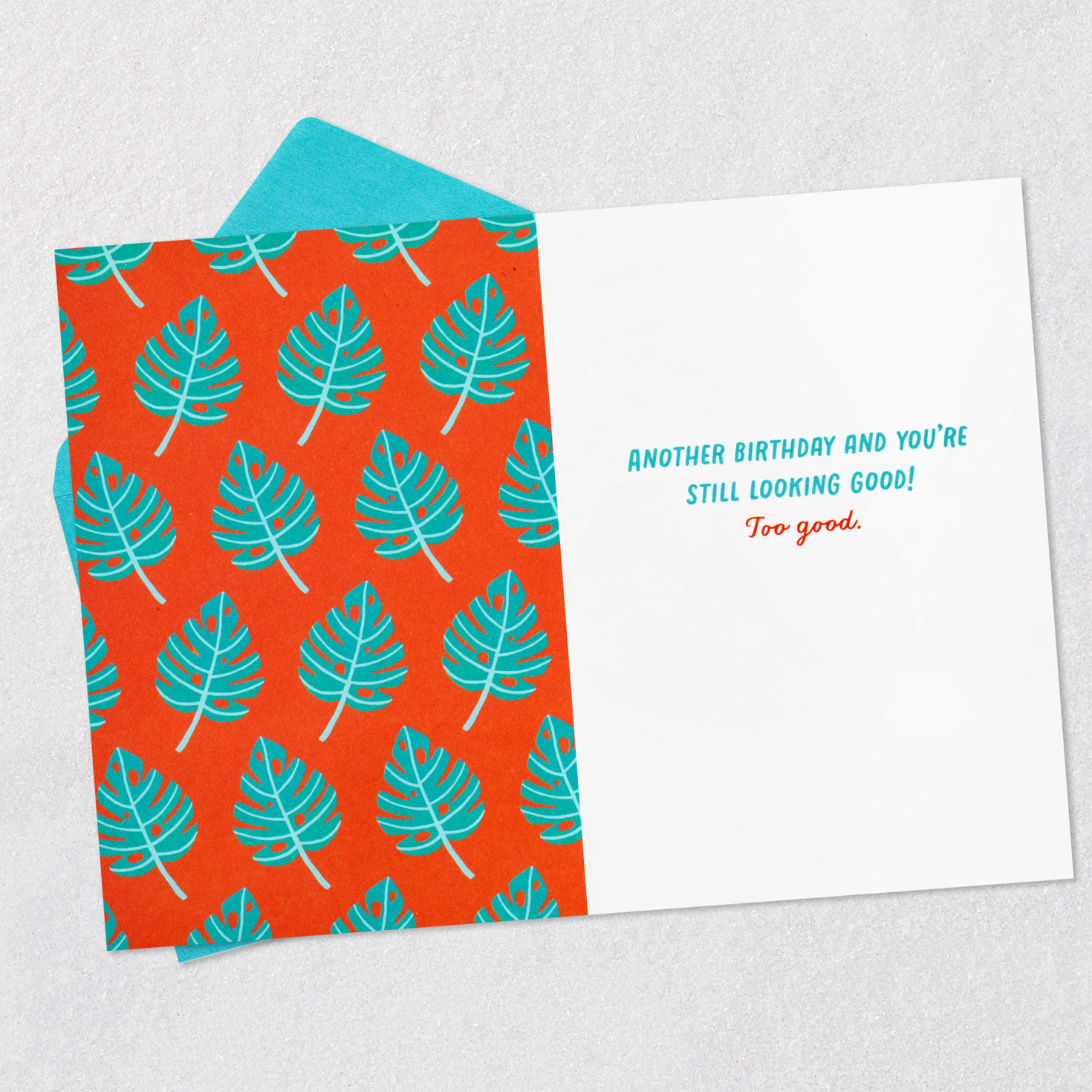 Too Good Blanche Golden Girls Funny Birthday Card Open card with envelope image number 3