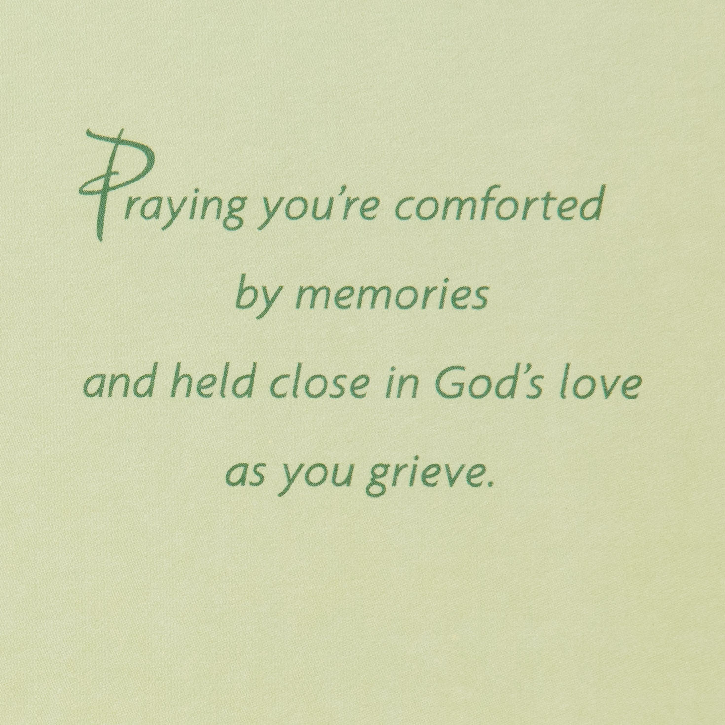 Leaves & Butterfly Religious Sympathy Card Loss of Mom  image number 3