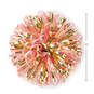 Pink and Gold Metallic Pom Pom Gift Bow, 5", , large image number 2