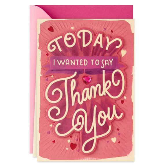 Thank You for Loving Me Romantic Valentine's Day Card, , large image number 1