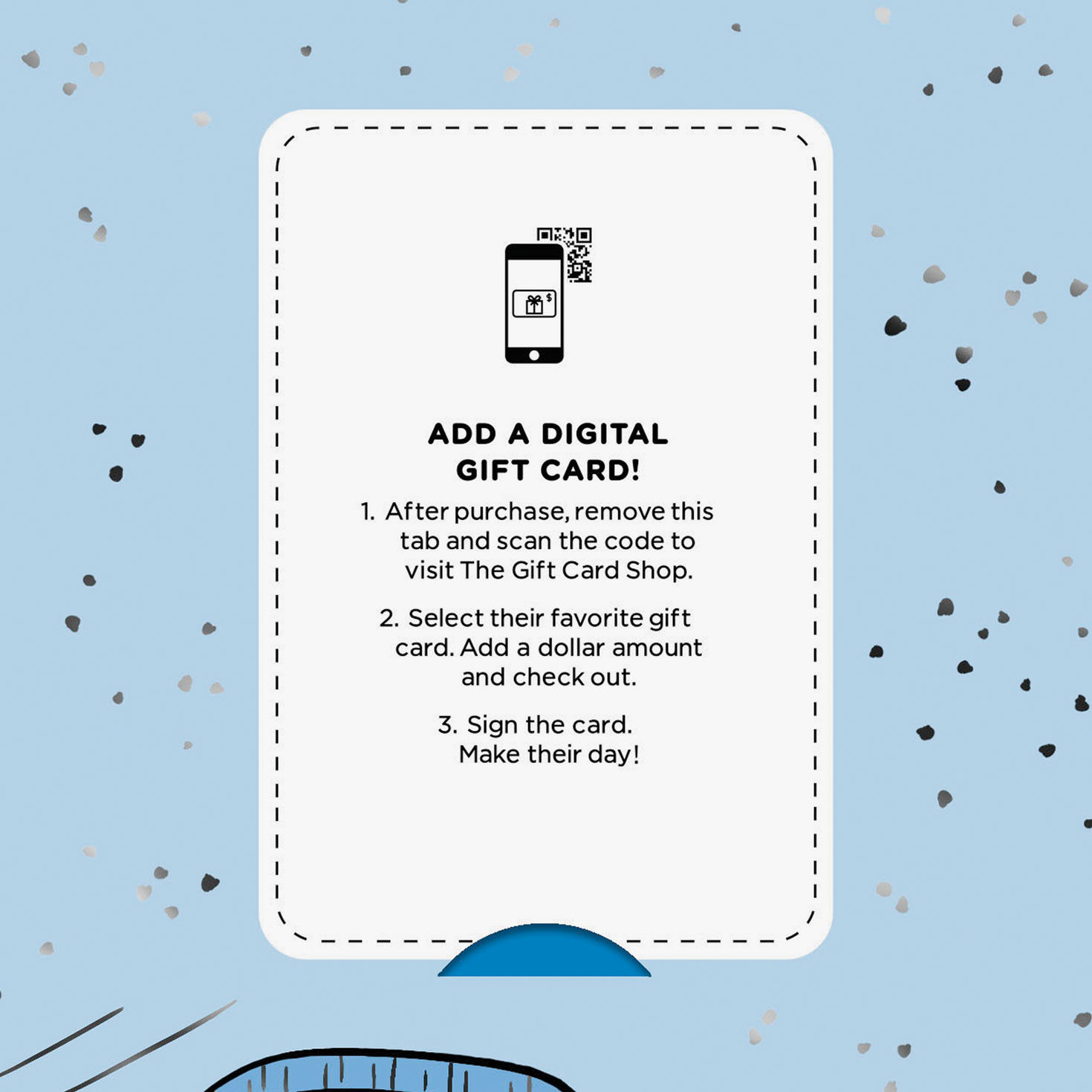 Ice Hole Skating Polar Bears Gift Card Greeting Funny Christmas Card, , large image number 6