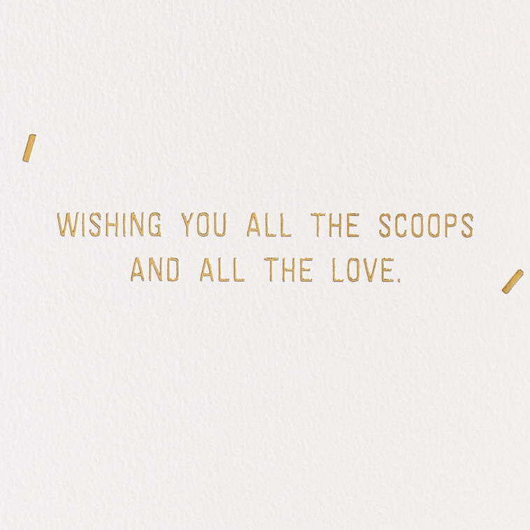 All the Scoops and All the Love Birthday Card, , large image number 2