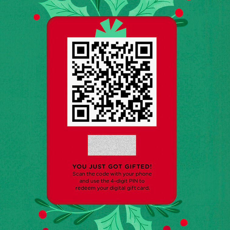 Merry Christmas Gift Card Greeting Christmas Card, , large image number 7