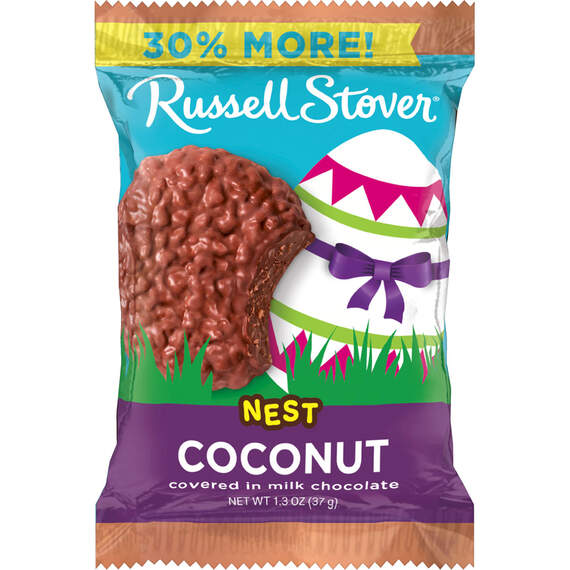 Russell Stover Milk Chocolate Coconut Nest, 1.3 oz.