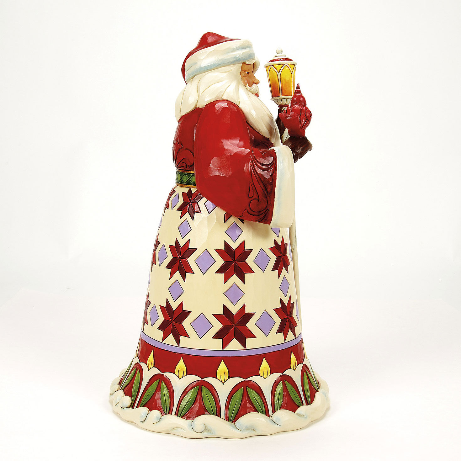Jim Shore Heartwood Creek Santa Cardinal on Hand Figurine, 12.12" for only USD 119.00 | Hallmark
