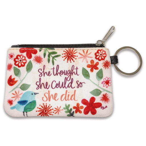Brownlow She Thought She Could Zip ID Case, 