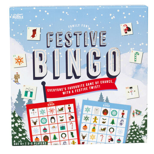 Professor Puzzle Festive Bingo Game, 