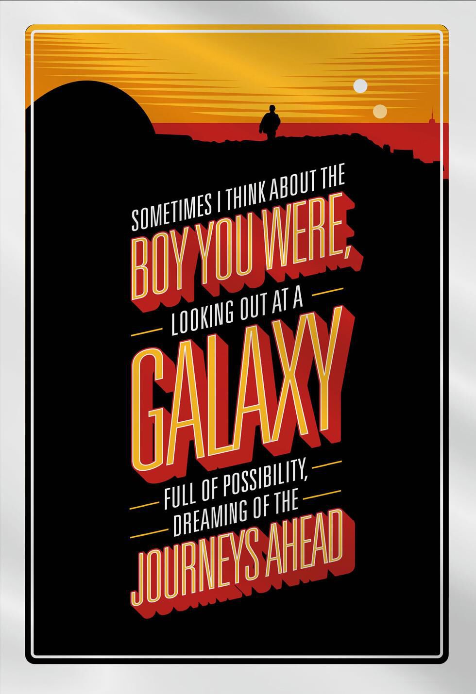 Star Wars™ Love Is the Force Father's Day Card for Son