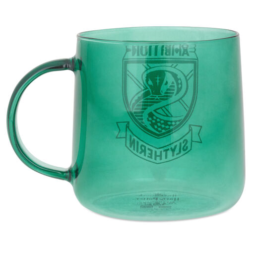 Harry Potter™ Slytherin™ Glass Mug, 14 oz, 