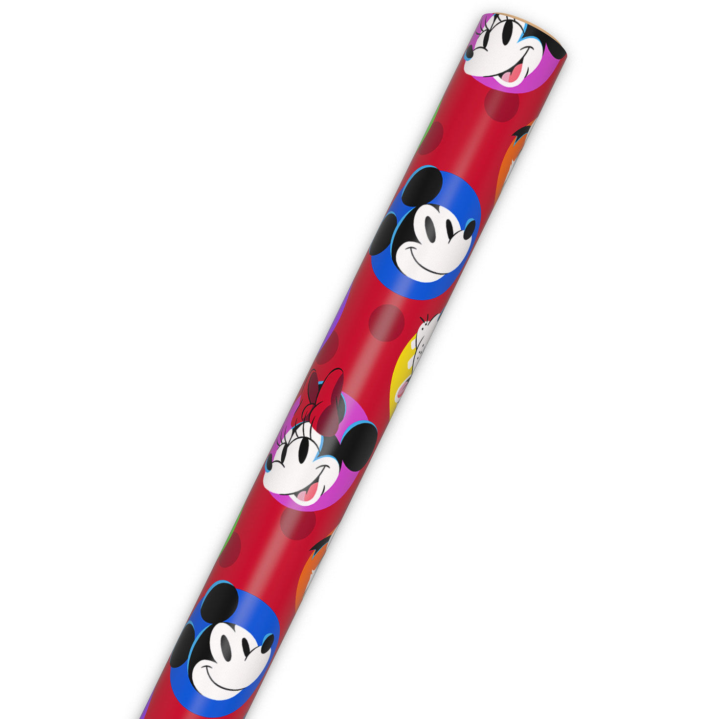 Mickey and Friends on Red Wrapping Paper Roll  image number 6