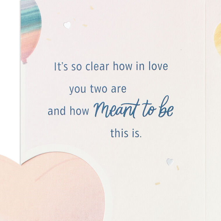 Pickture-This A5 Engagement Card – 'Many Congratulations On Your Engagement'