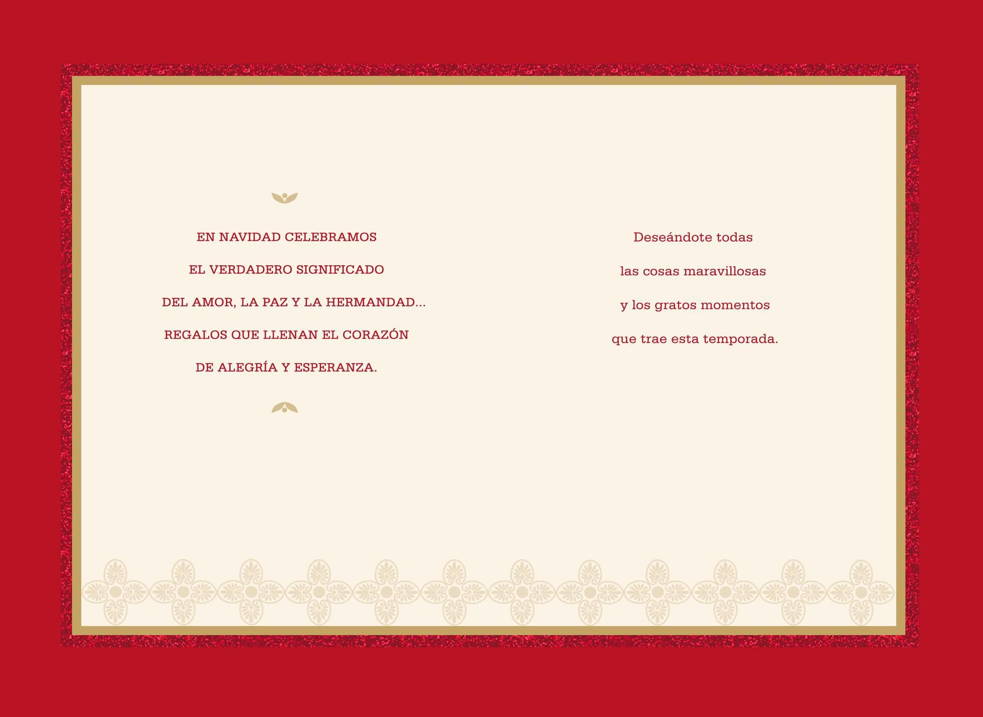 Feliz Navidad Christmas Card