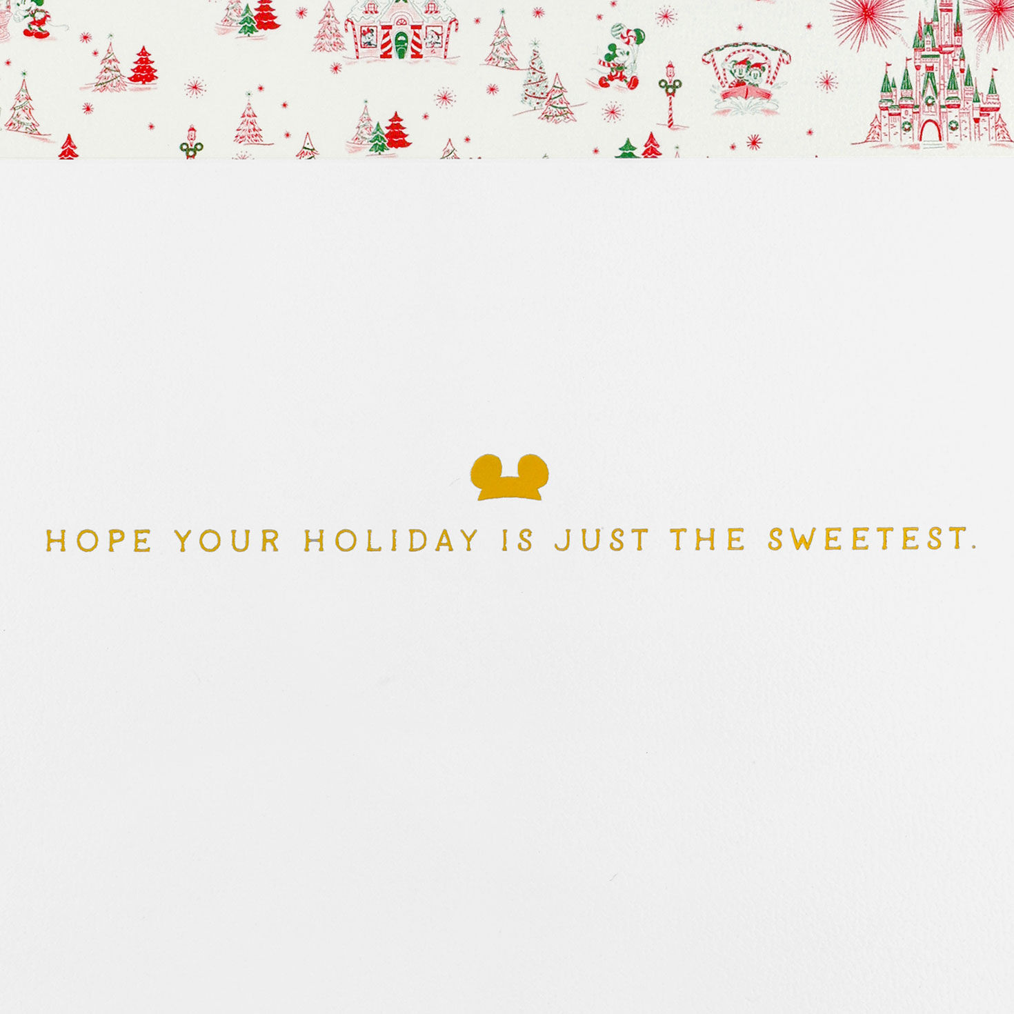Disney Holiday Ever After Movie Home Christmas Card Sentiment image number 2