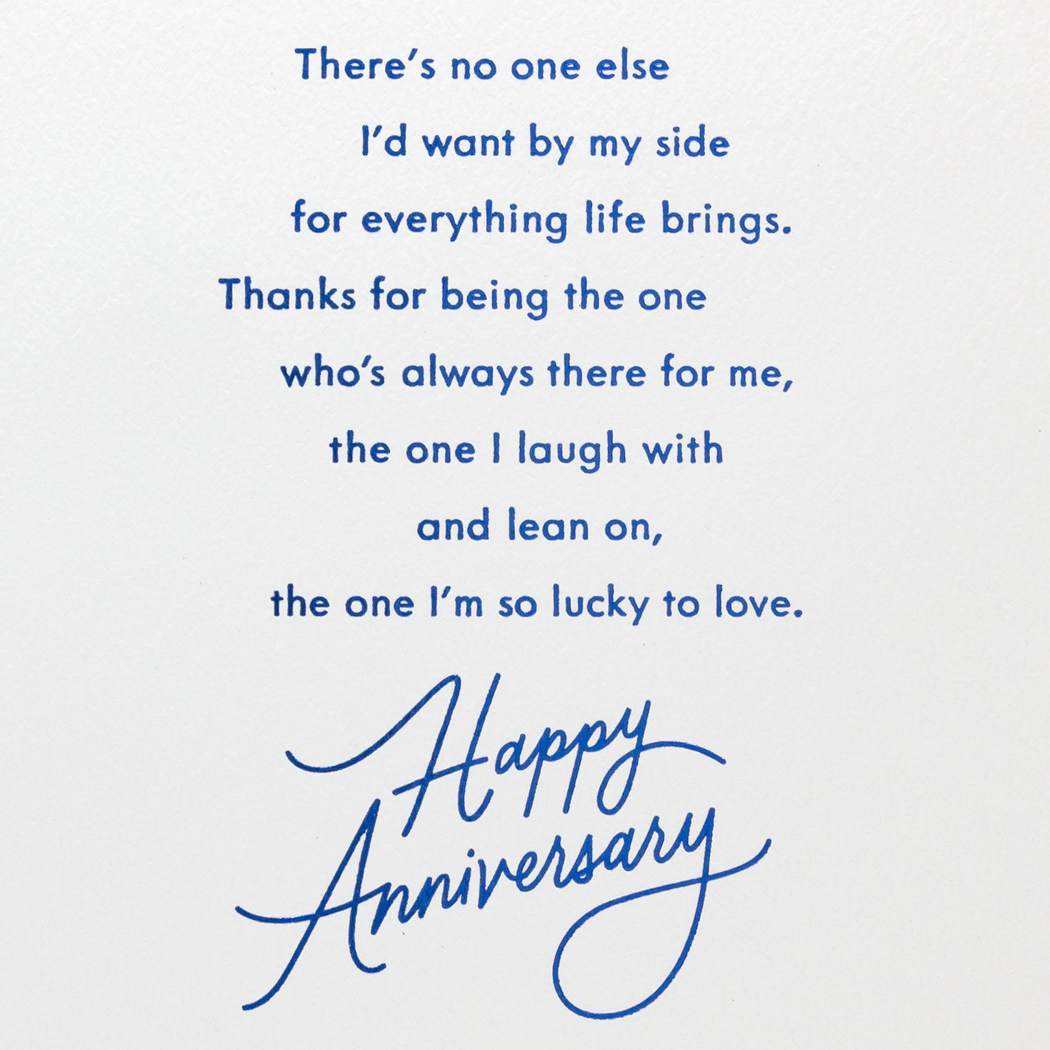 Couple on Beach Anniversary Card for Husband Sentiment image number 2