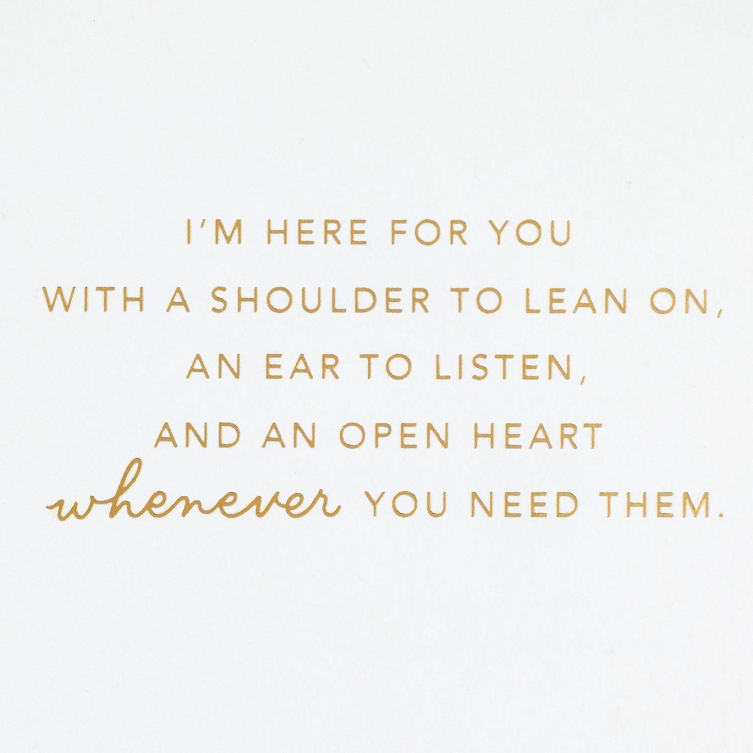 ArtLifting You're Not Alone Encouragement Card, , large image number 2