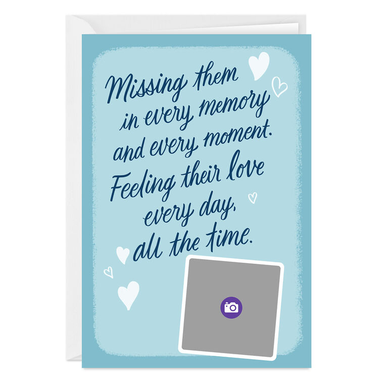 Personalized Remembering Their Love Tribute Photo Card, , large image number 3