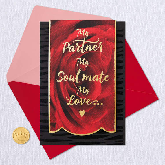 My Soul Mate, My Love Valentine's Day Card, , large image number 6