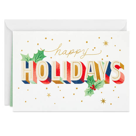 You Make the World a Better Place Holiday Card, , large