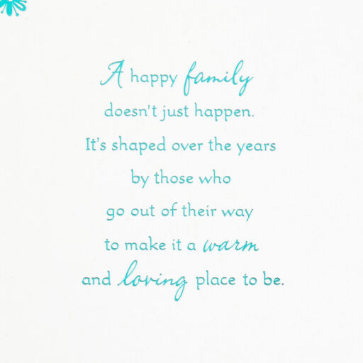 Disney Quote Family Is Most Important Anniversary Card From Us, 