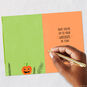 Black Cat and Pumpkin on Green Halloween Card Signing card image number 6