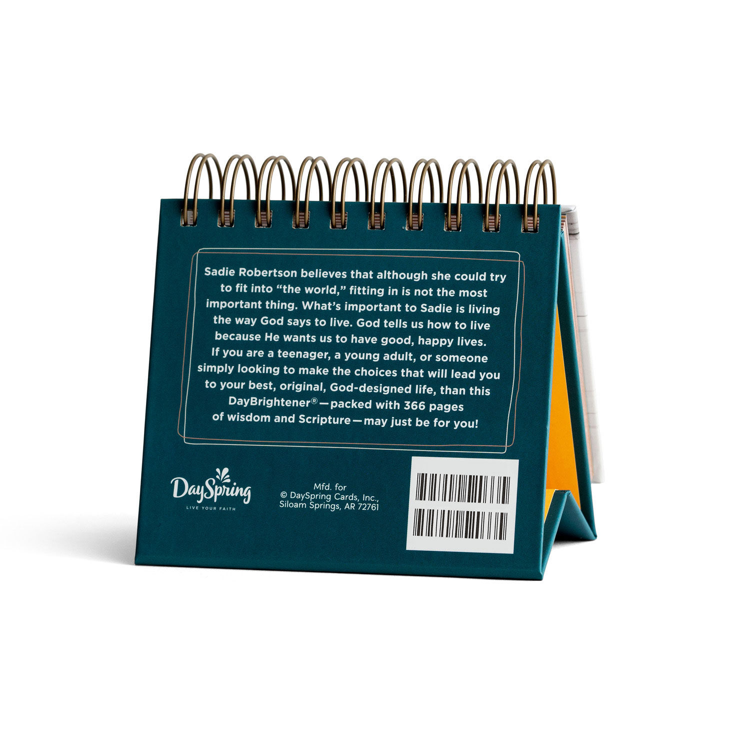 Sadie Robertson Live Original Perpetual Calendar Back image number 2