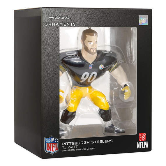 NFL Pittsburgh Steelers T.J. Watt Hallmark Ornament, , large image number 4