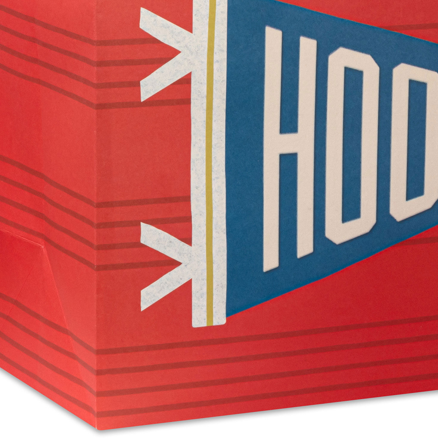 7.7" Hooray Pennant Medium Horizontal Gift Bag for only USD 3.49 | Hallmark