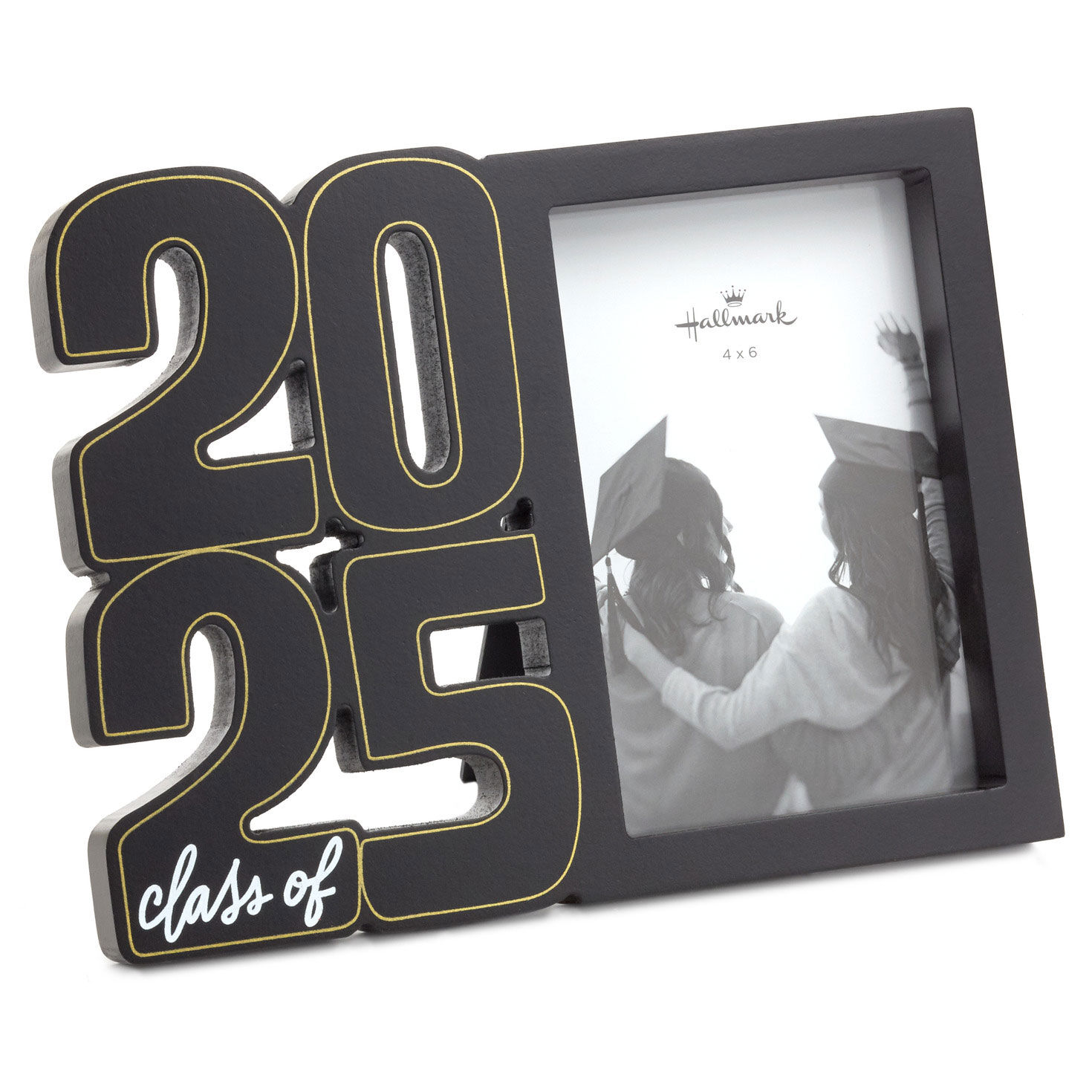 A black frame that says 2025 on the side