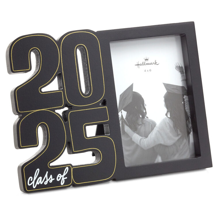 A black frame that says 2025 on the side