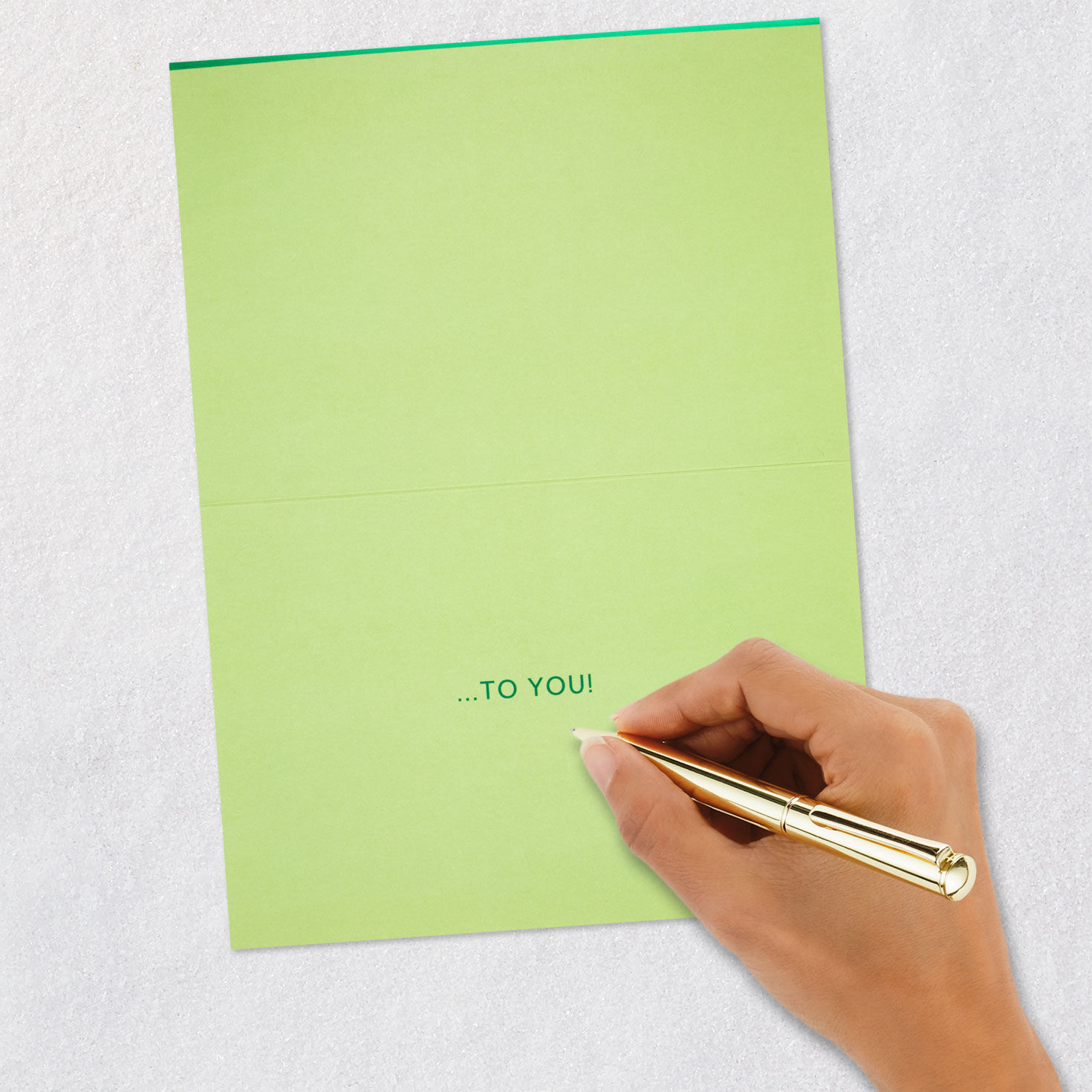 Shamrock Confetti St. Patrick's Day Card, , large image number 6