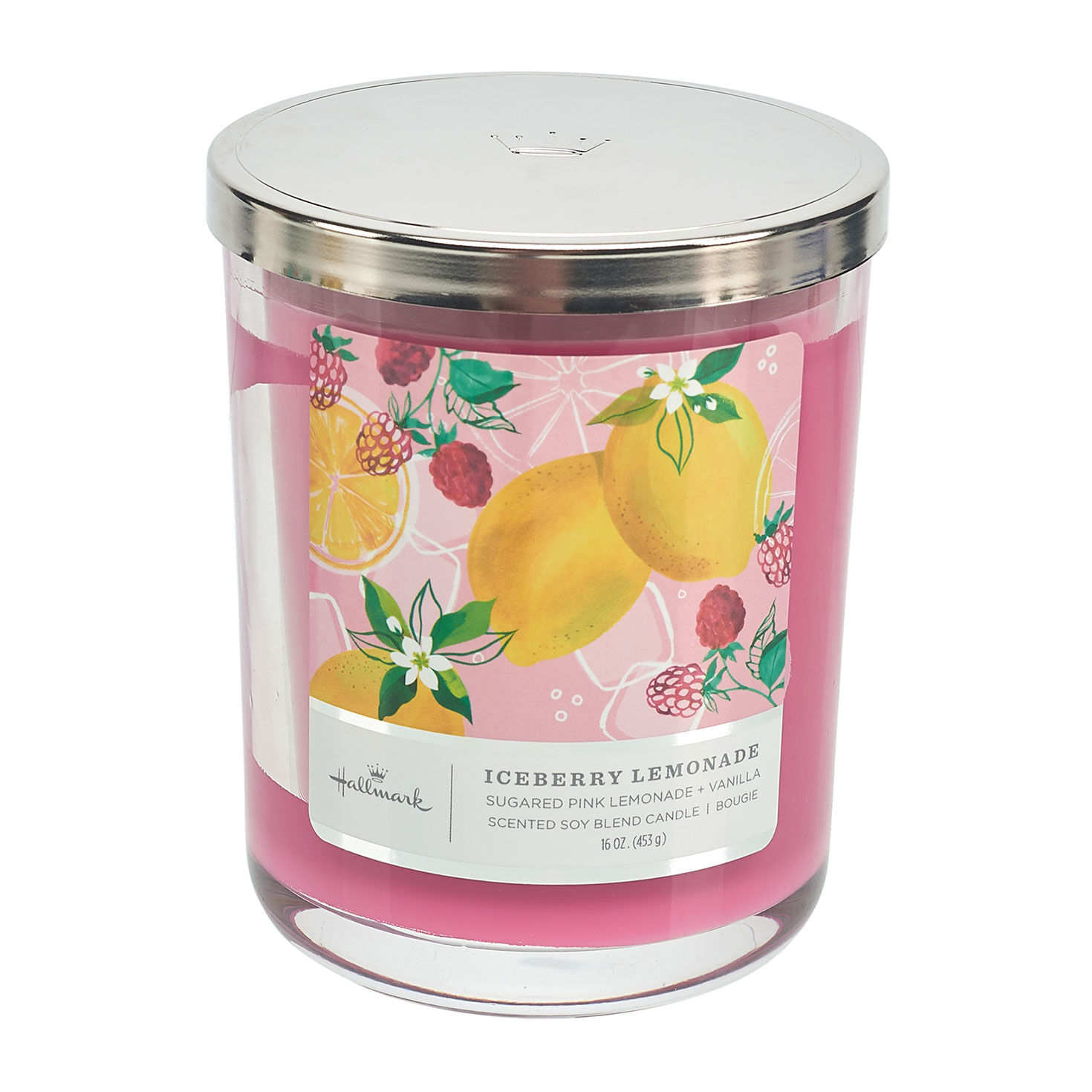 Iceberry Lemonade Scented 3-Wick Candle, 16 oz.
