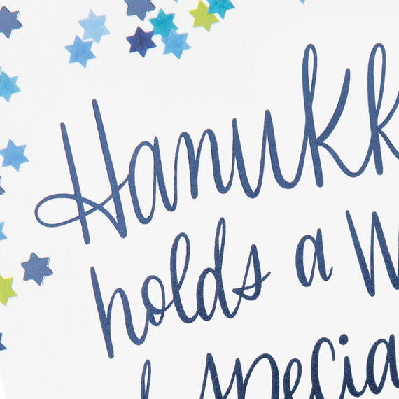 You Hold a Special Place in Our Hearts Hanukkah Card for Family, , large image number 4