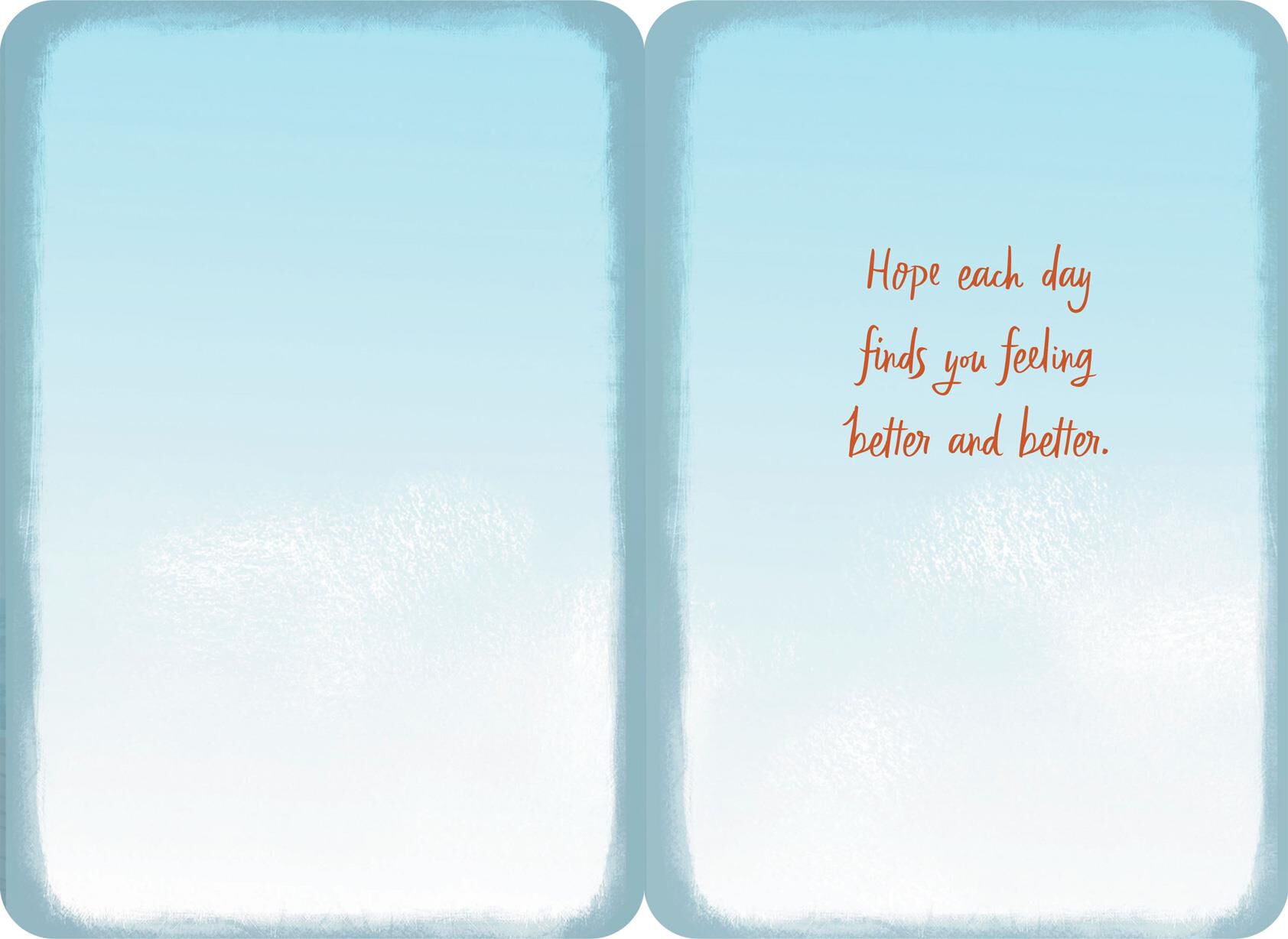 One Step at a Time Get Well Card