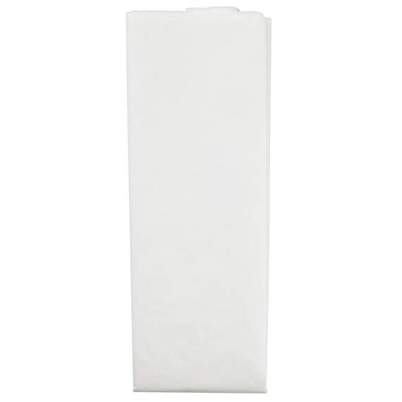 Solid White Tissue Paper, 8 Sheets