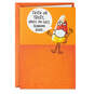 Candy Corn Sending Hugs from Six Feet Away Halloween Card, , large image number 1